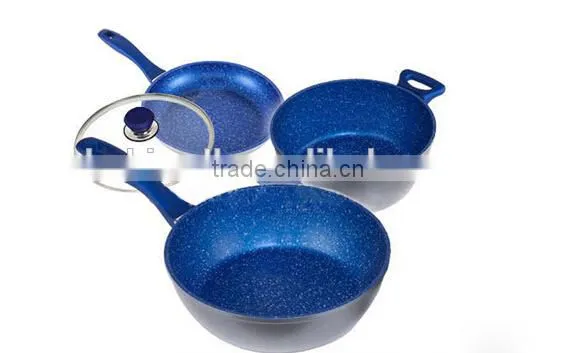 Aluminum ceramic cookware set