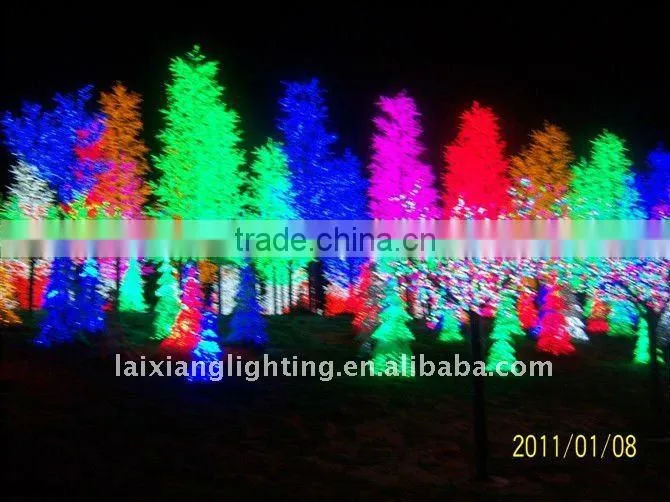 High simulation led tree and led tree light with white lighted branch tree