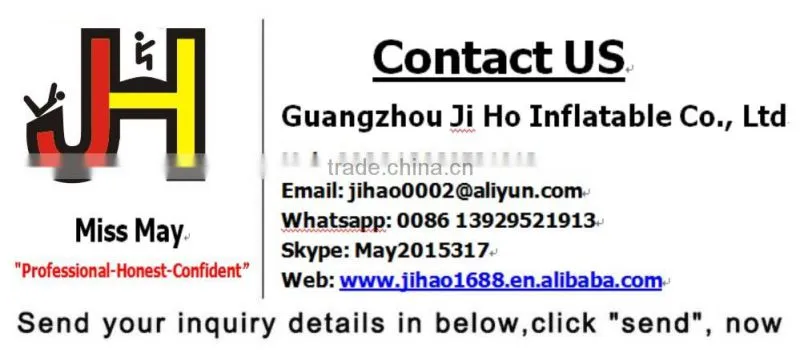 HOT SALE Ji Ho Inflatable Outdoor Advertising Columns