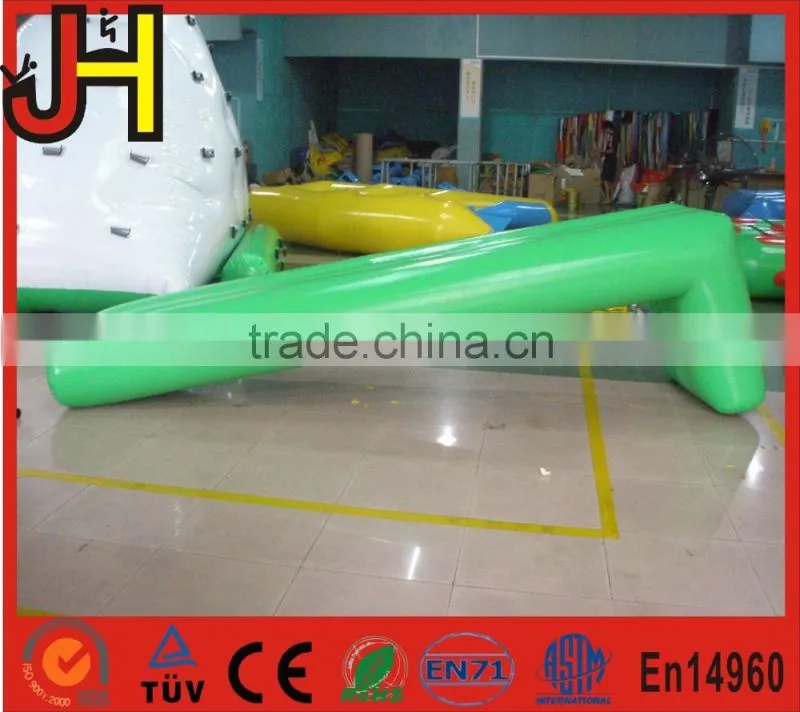 Airtight/ Heat sealed adult tube water slide, inflatable L slide/tube