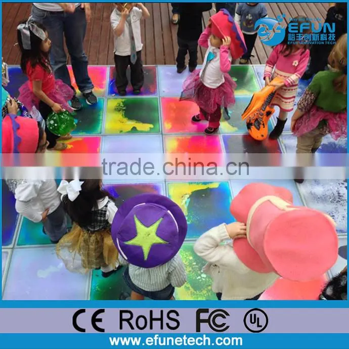 eco friendly commercial decorative flooring,color pvc liquid lava floor tile