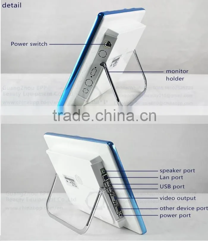 2016 newest salon skin scanner machine / skin scanner analyzer