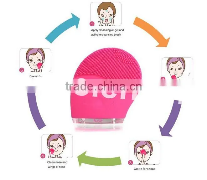 2016 new facial massager machine price cleaning collagen red light therapy for home
