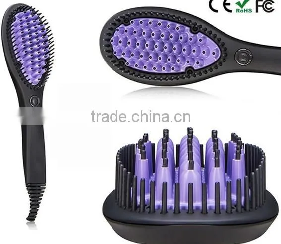 Hot selling fast heating electric hair brush