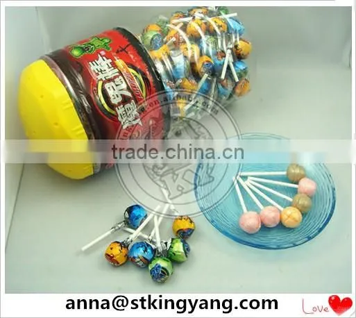 small piece lollipop with whistle stick