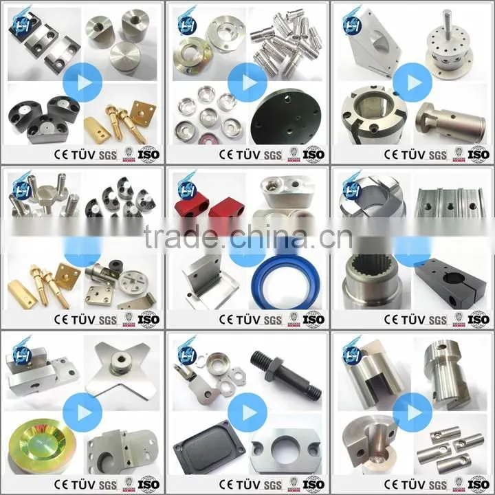 Design aluminum alloy 2014/2017/5052/6061/7075 brass machinery packaging machine gasket bolt aluminum parts with milling grind