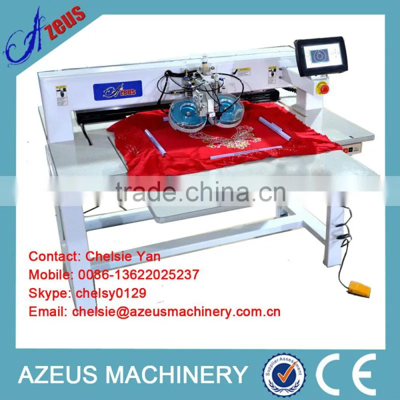 Portable Ultrasonic Hot Fix Rhinestone Setting Machine , Rhinestone Welding Machine