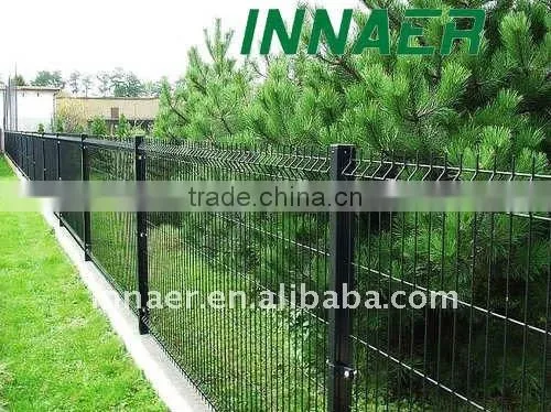 galvanized triangle bend welded fence for security protection(factory)