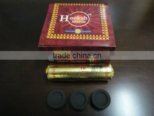 Round factory direct charcoal for shisha
