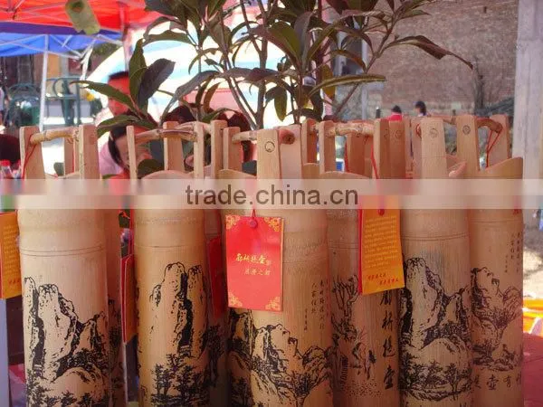 ISO factory wholesale natural bamboo tea tubes