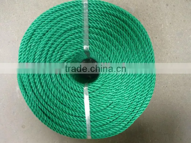 pe rope/pp twisted rope/pp 3-strand rope