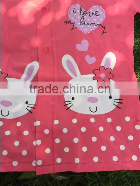 PVC children rain coat for kids rain coat cheap rain jacket