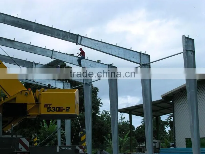 Recycled Low Cost Steel Structure Shed, Factory