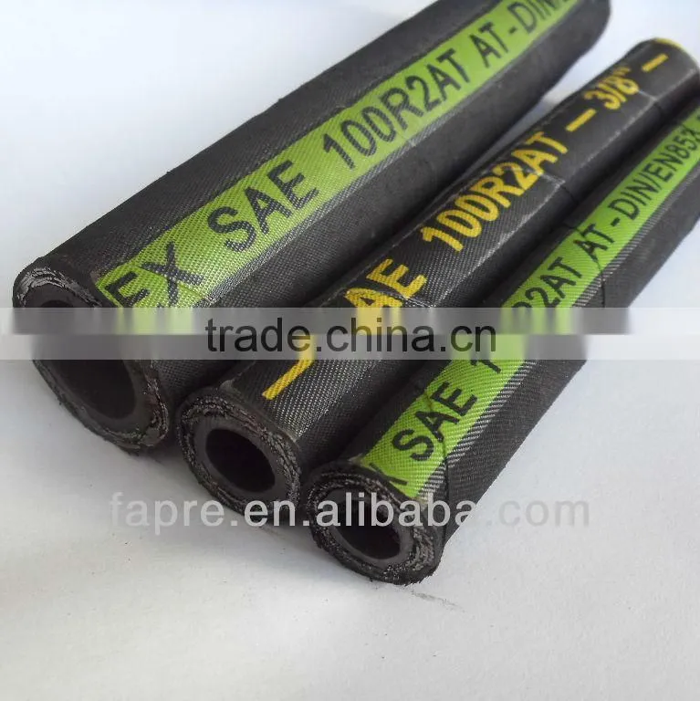 China main manufacturer of Hydraulic rubber hoses high-pressure pipes