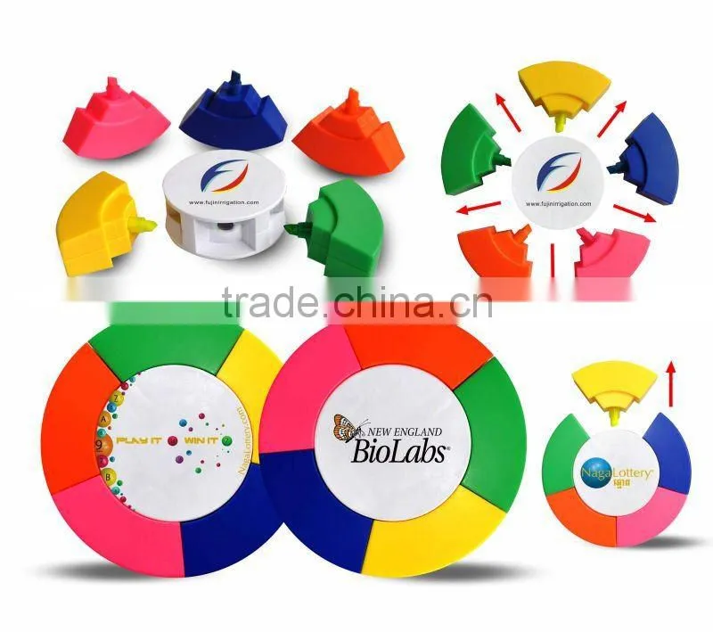 New hot digital gel wax stylus function promotional highlighter pen sets