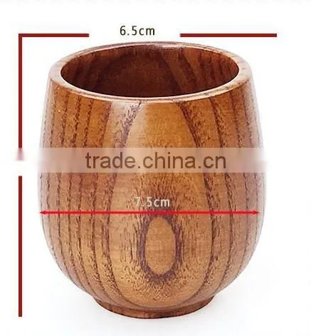 Wooden tea mugs