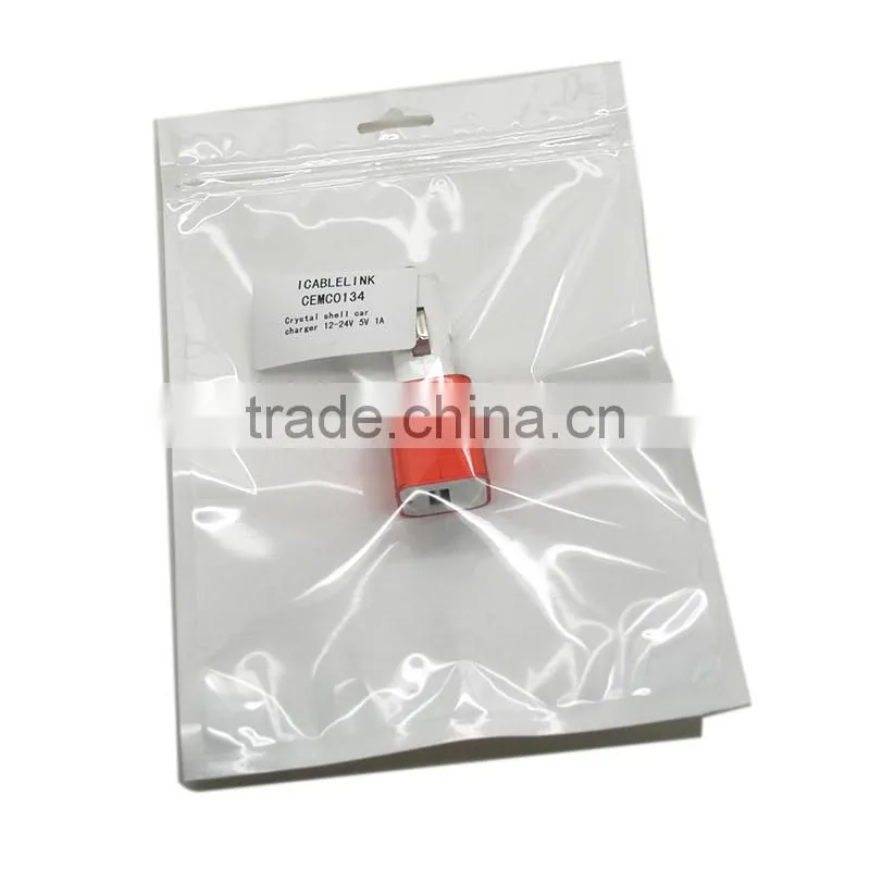 For samsung car charger car Crystal shell USB car charger for HTC iphone ipod smart phone