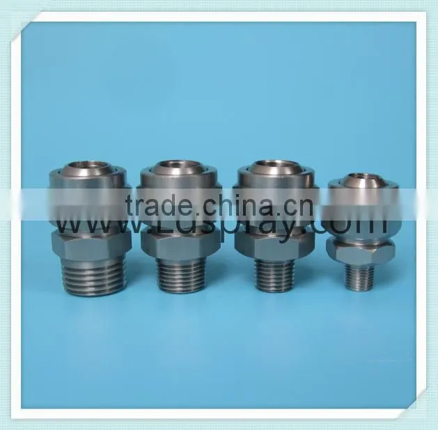 1/8",1/4",3/8",1/2"-2" Stainless steel SS adjustable water spray jet nozzle
