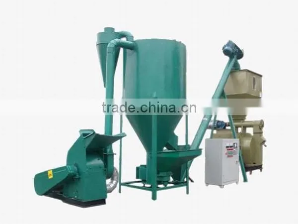 vertical poultry feed mixer
