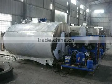 300l horizontal milk cooling tank