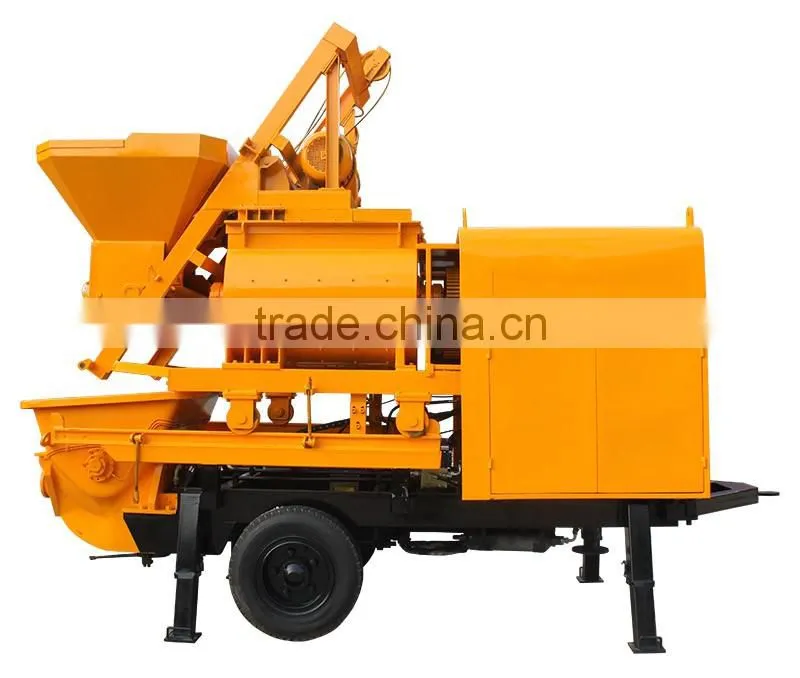 Hot sale electric motor concrete mixer with pumps price