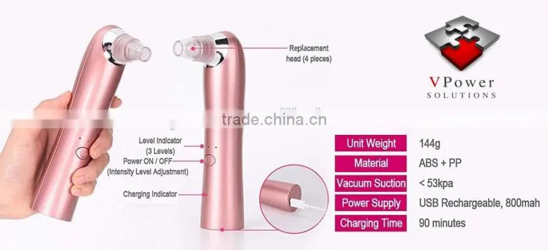 2017 Most Popular Blackhead Remover vacuum blackhead remover