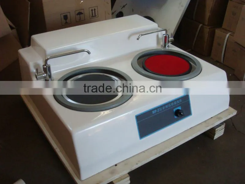 P-2T Double disc metallographic specimen polishing machine