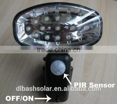 108 LED super brightness solar trackiing light, solar pir sensor light, solar motion sensor ligth