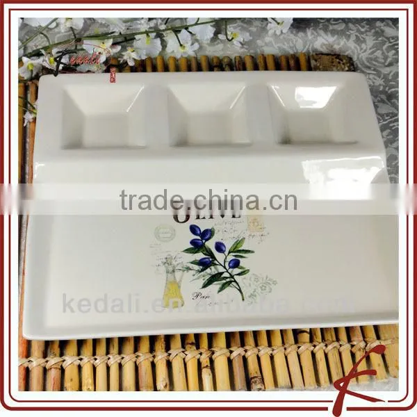ceramic buffet serving dish