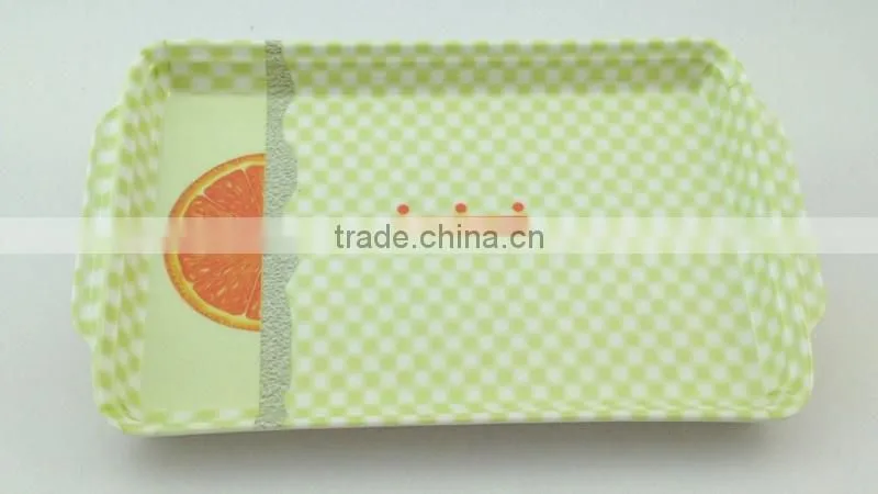 120% Melamine Square Plate Melamine Tableware