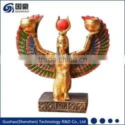 Egyptian antique items in Pharaoh King incense burner holder