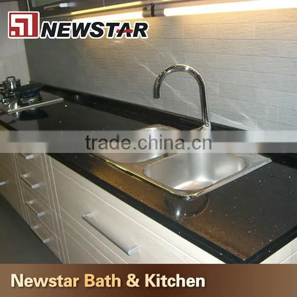 Chinese good quality popular quartz stone slab for kitchen table top
