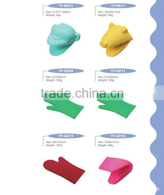 heat resistant silicone gloves for cooking