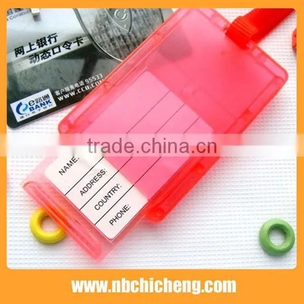 Plastic Luggage Tag Wholesale