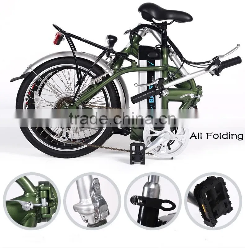 20 inch mini electric folding bike CE approved ebike