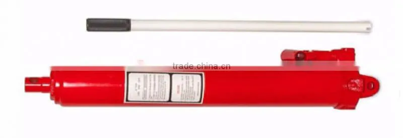 8 Ton Long Ram Jack with Hook Base