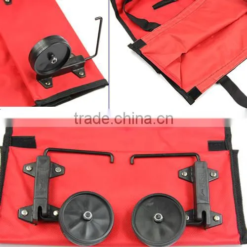 Folding Shopping Trolley Bag with Two Wheels