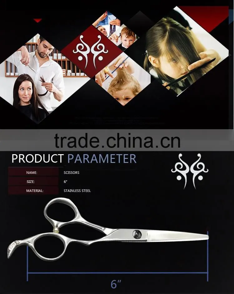 Japanese steel 440c hair scissors for hairdressings