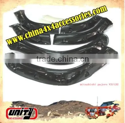 Hot Selling High Quality PAJERO refit Fender Flares for MITSUBISHI 4x4 cars PAJERO V31/32 1990-1997