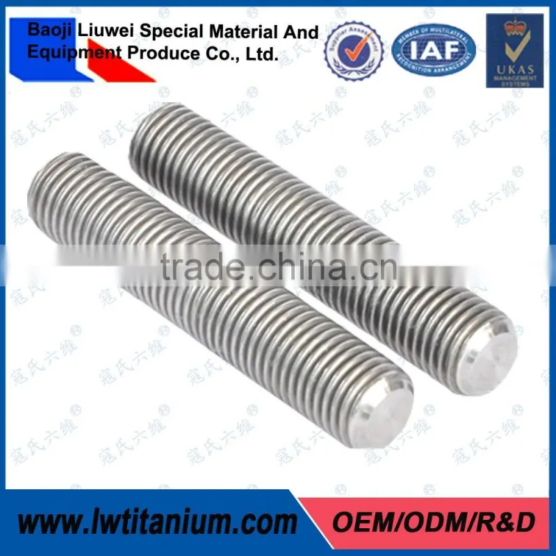 Grade5 DIN938 Titanio Full Threaded Studs Bars by LIUWEI