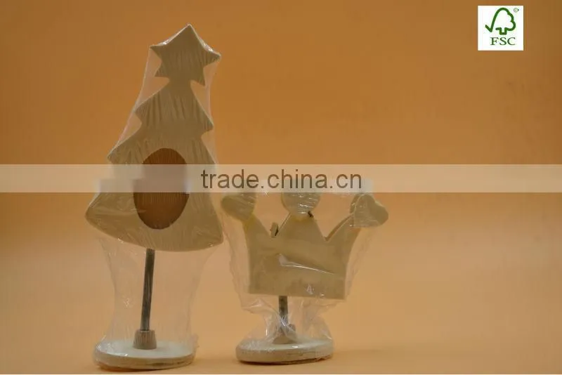 2015 mini wooden memo clip,wooden decoration with spring