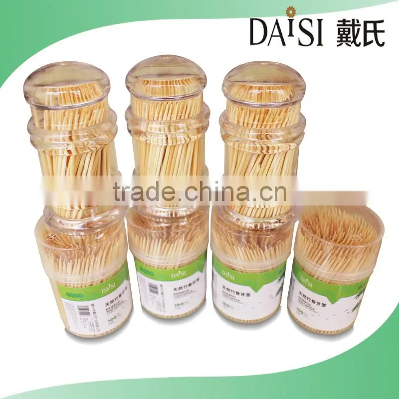 High quality eco-friendly bamboo toothpicks China toothpick factory