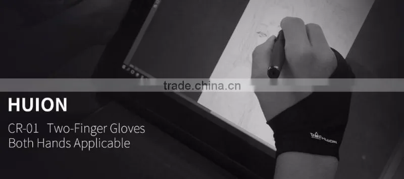 Huion Both Hands Applicable Two-Finger Gloves