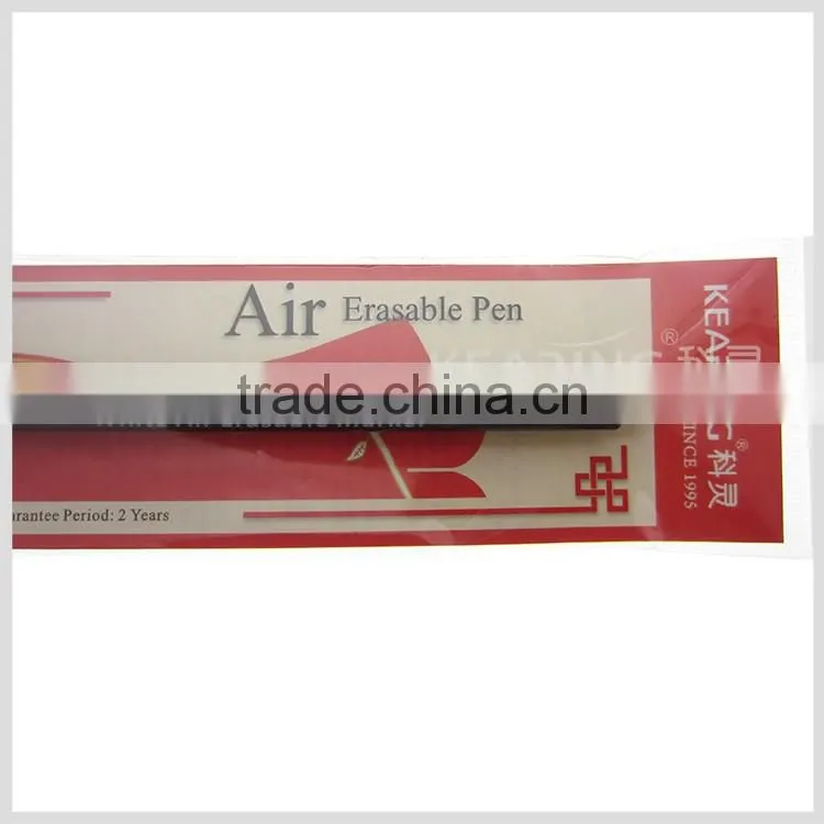 Kearing Brand fast dissappearable white color fabric marking pen with 1pc per blister card packing #AW10