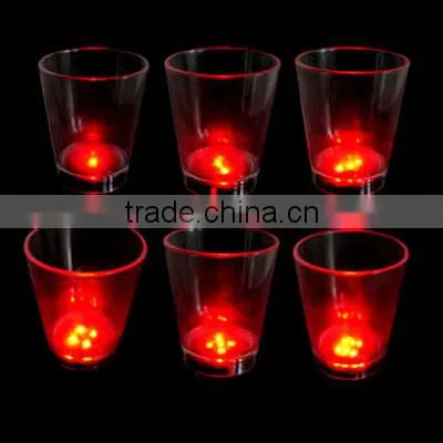 BHN056 Gift Party Product Water Liquid Activated LED Flash Glass