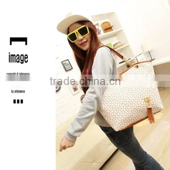 2014 Korean Lady Women Synthetic Leather Messenger Handbag Shoulder Bag Totes Purse SV006496#