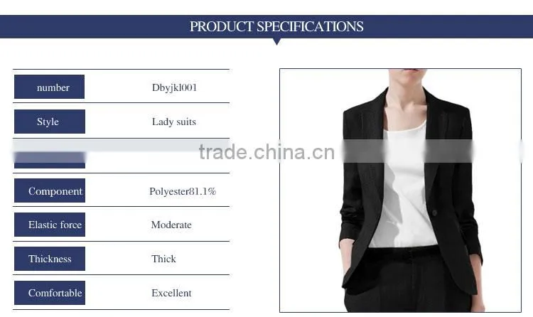 Cheap Ladies Office Work Suit Of Ladies Office Pant Suit