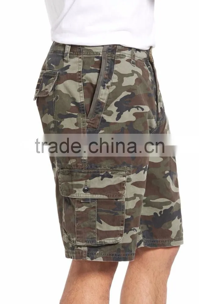 Hot Sale High Waisted Camo Cargo Breathable Top Quality Best Mens Shorts