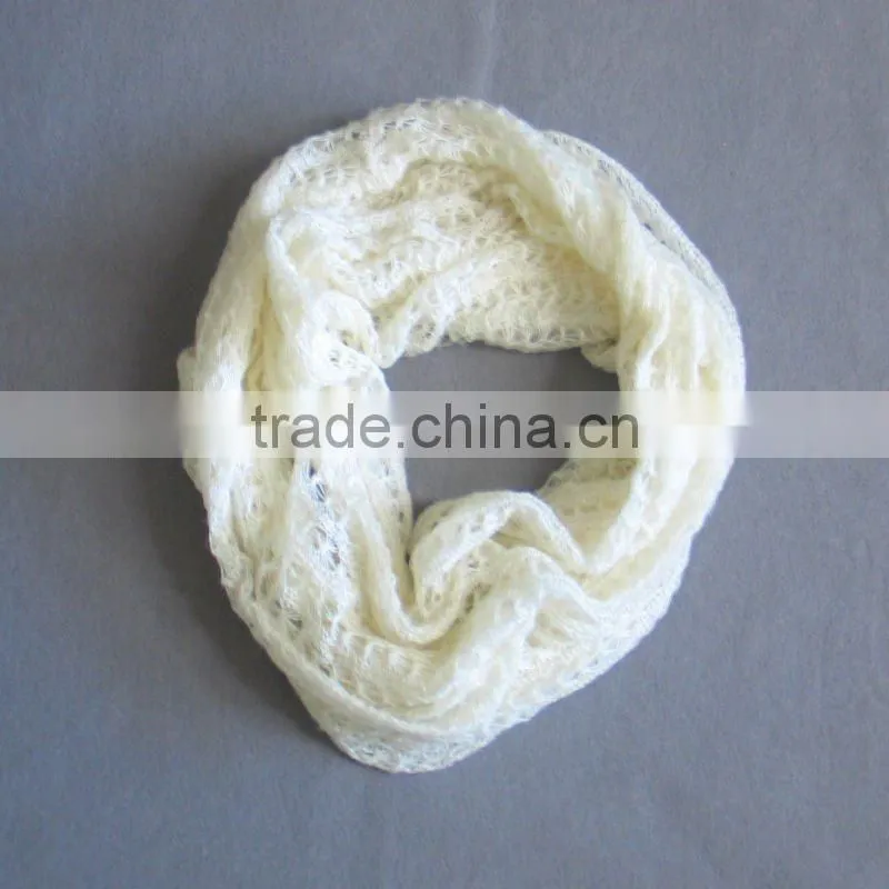 fashion 2014 warm winter mohair scarf for girls