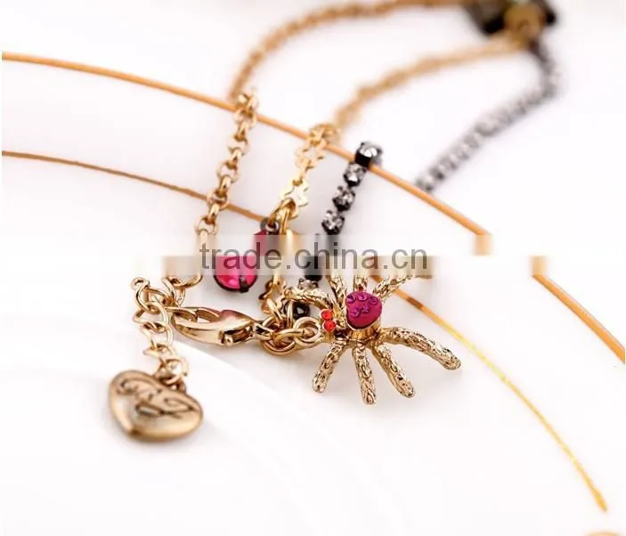 Fashion Spider Alloy Chain Anklet Bracelet Ankle Chain Foot Jewelry Barefoot Beach